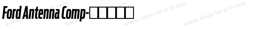 Ford Antenna Comp字体转换
